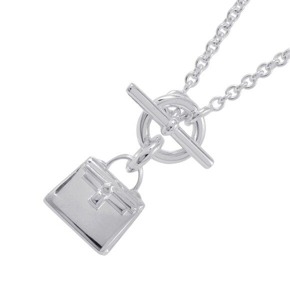 HERMES Silver Necklace - Picture 1 of 8